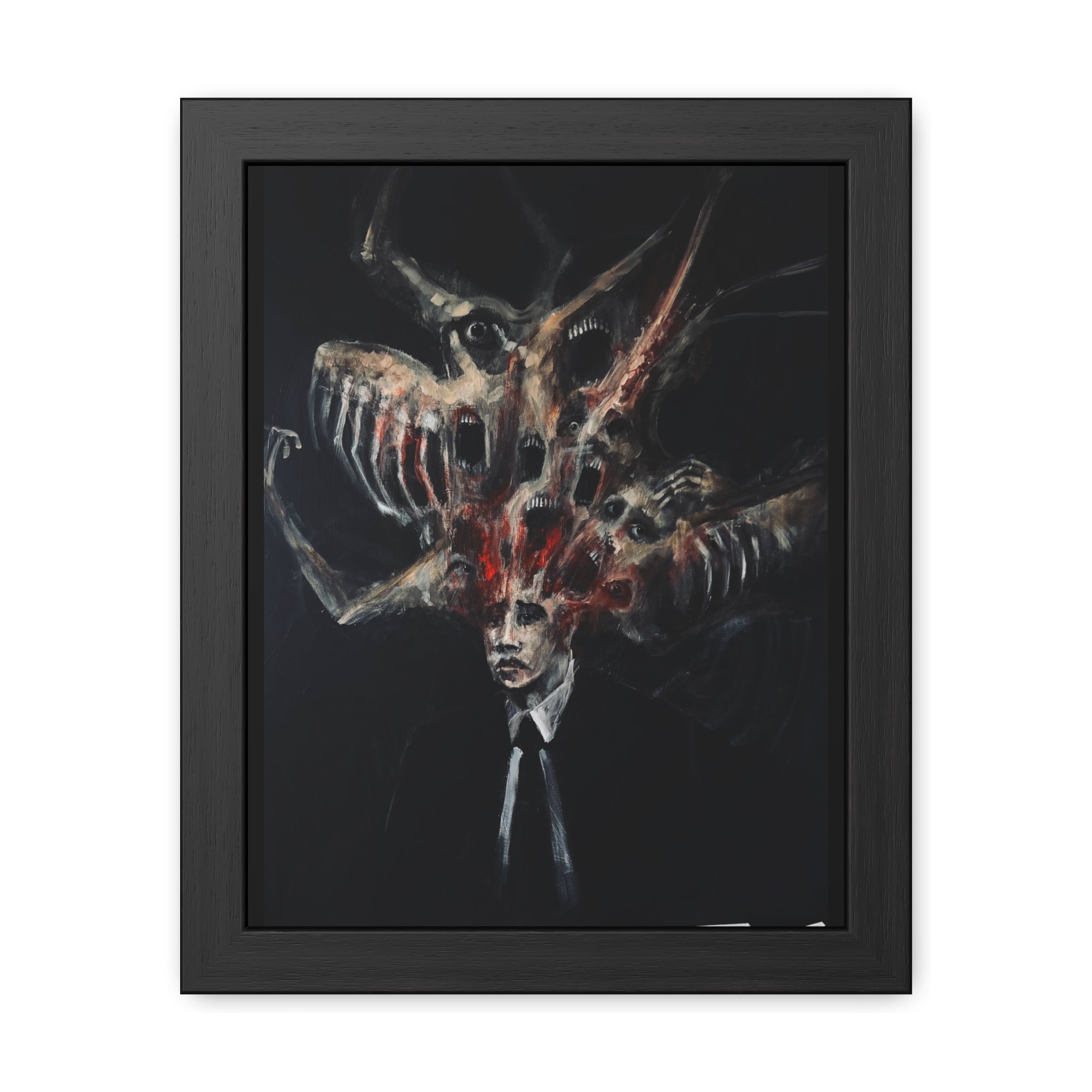 Overthinking It framed print