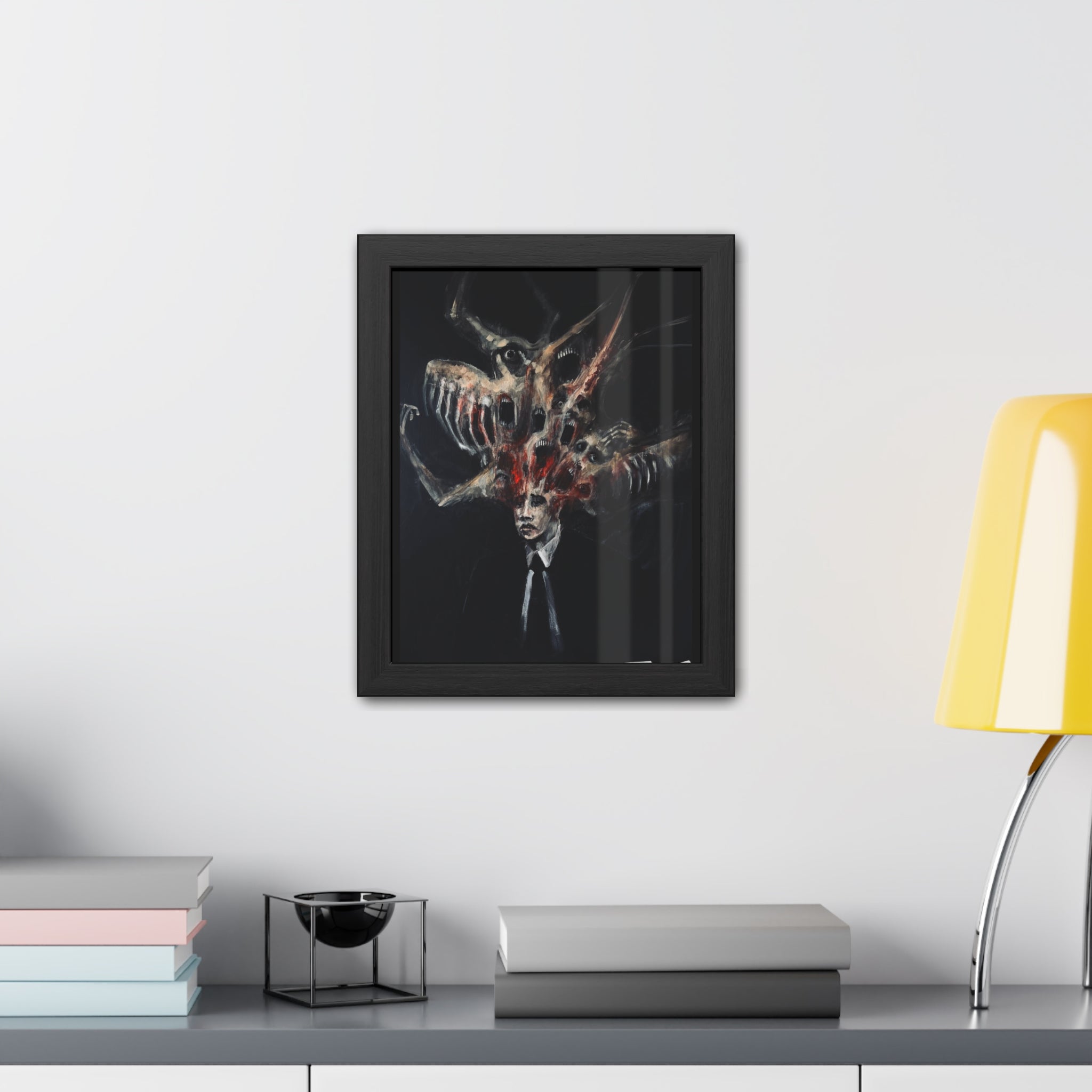 Overthinking It framed print