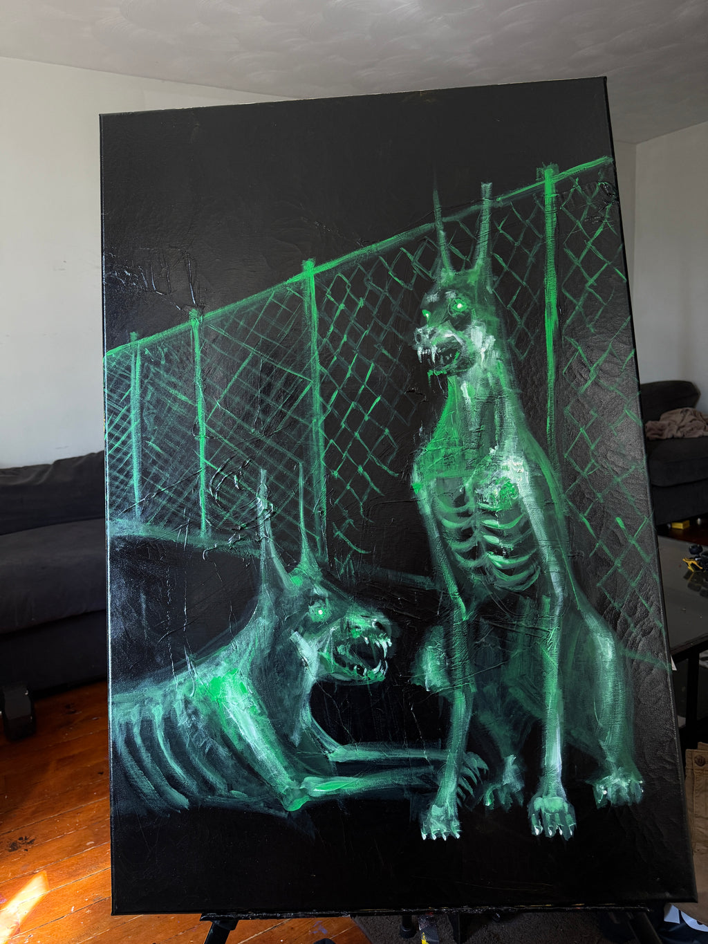 night vision guard dogs