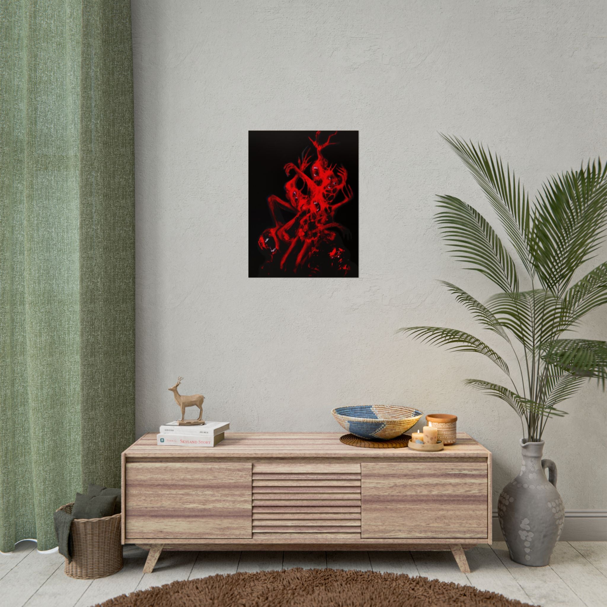 Rapists, murderers, and billionaires in hell print