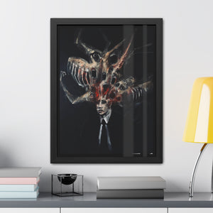 Overthinking It framed print