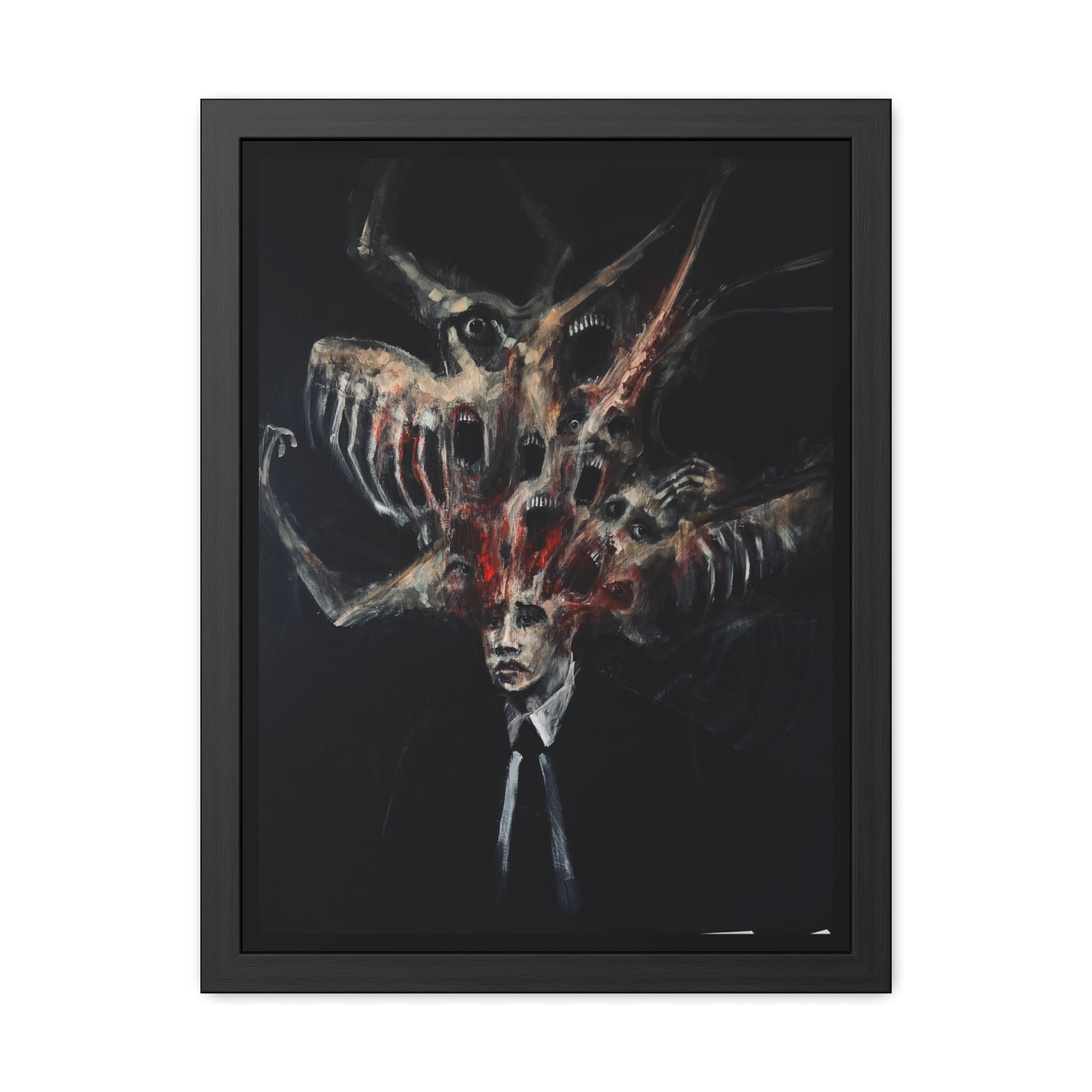 Overthinking It framed print