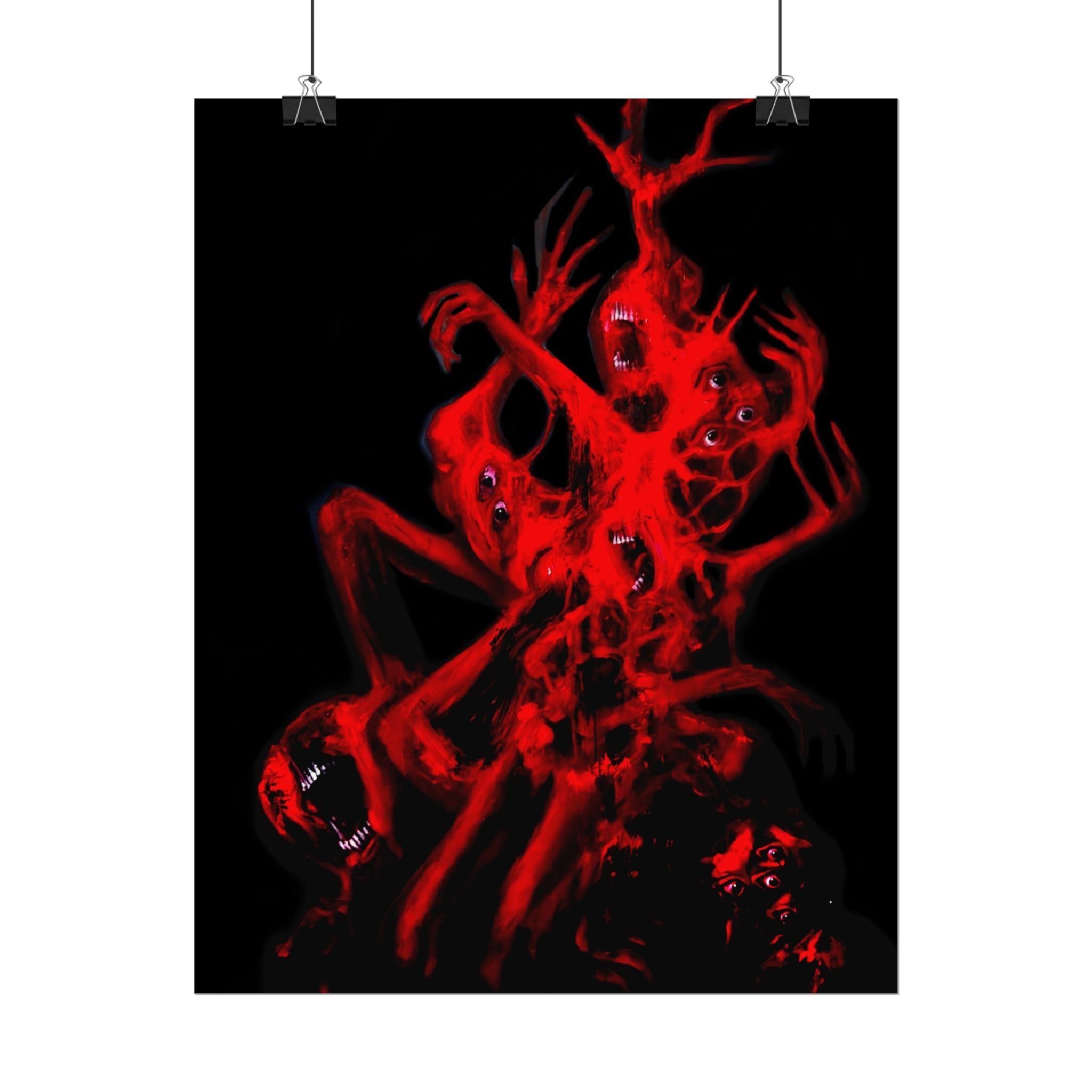 Rapists, murderers, and billionaires in hell print