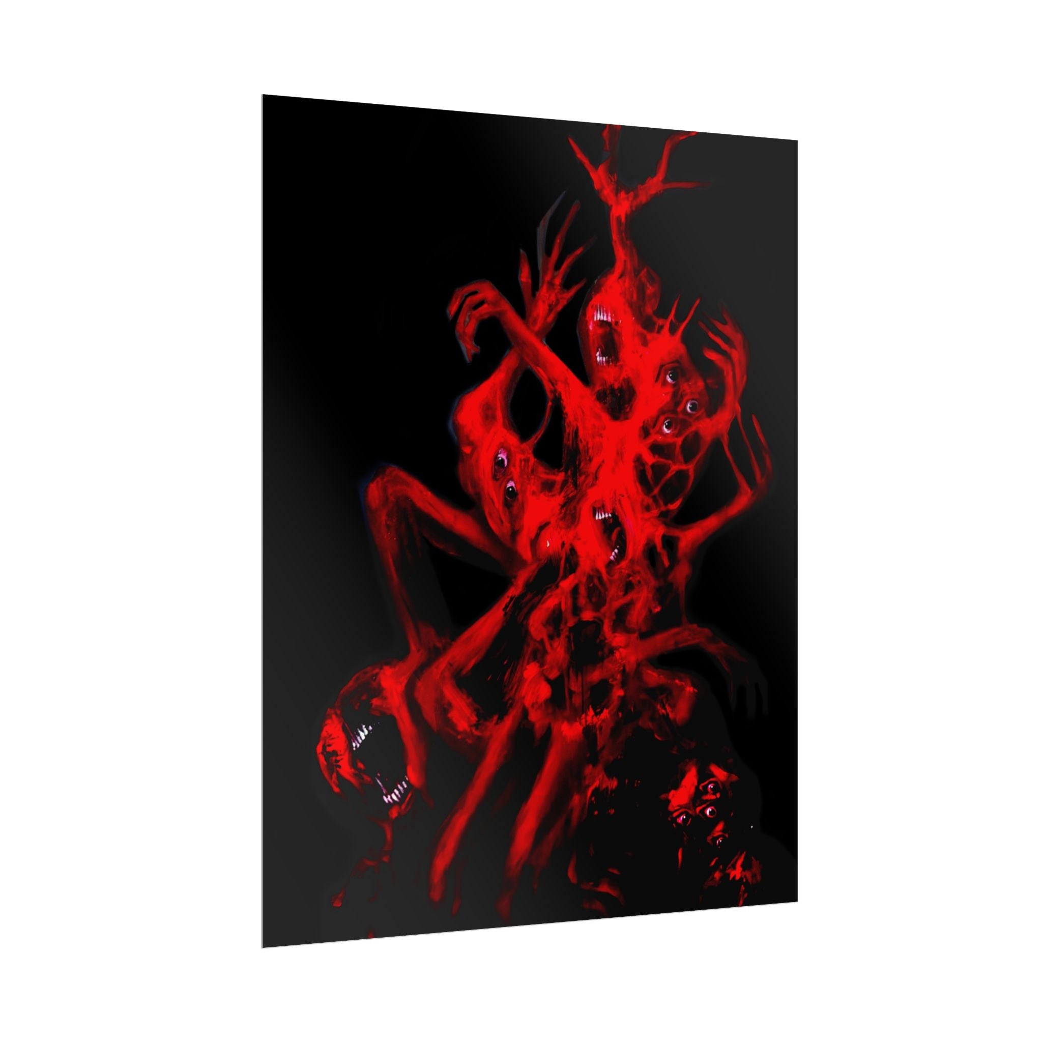 Rapists, murderers, and billionaires in hell print
