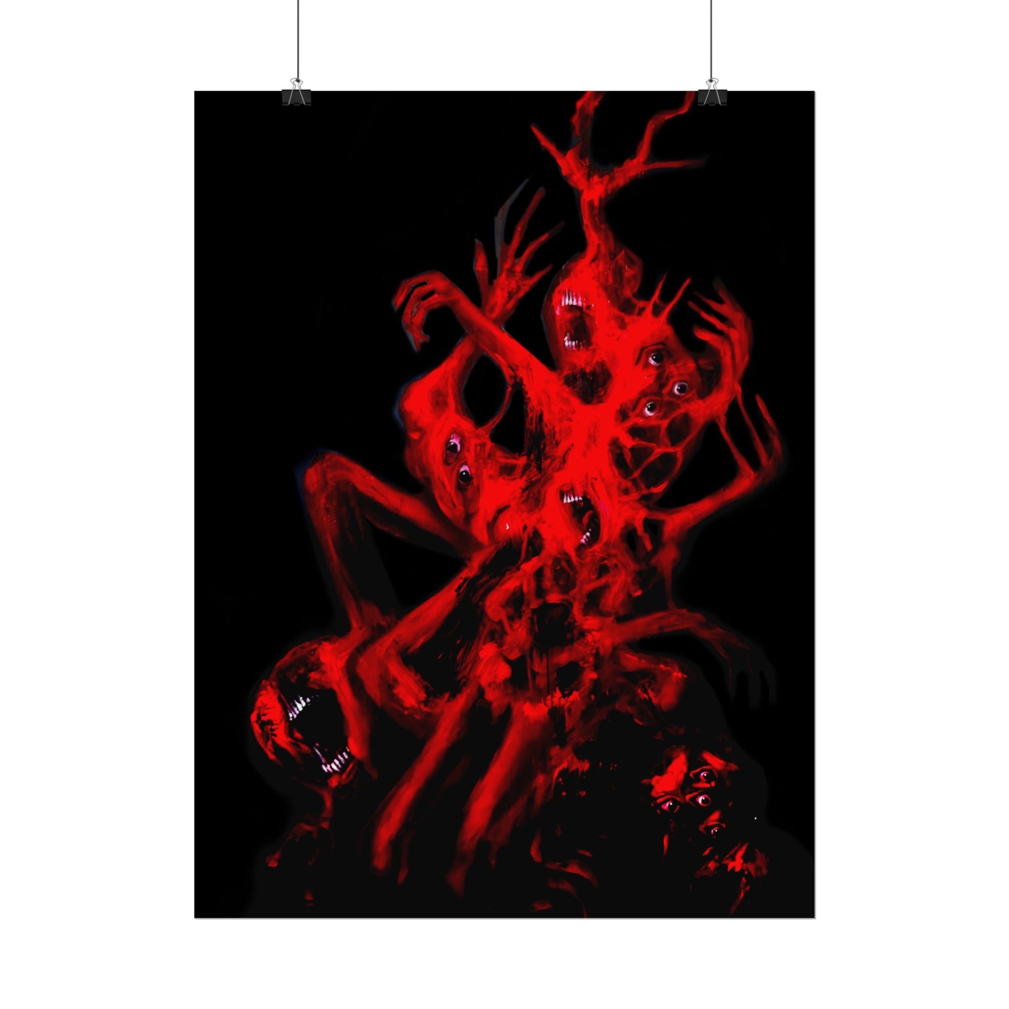 Rapists, murderers, and billionaires in hell print