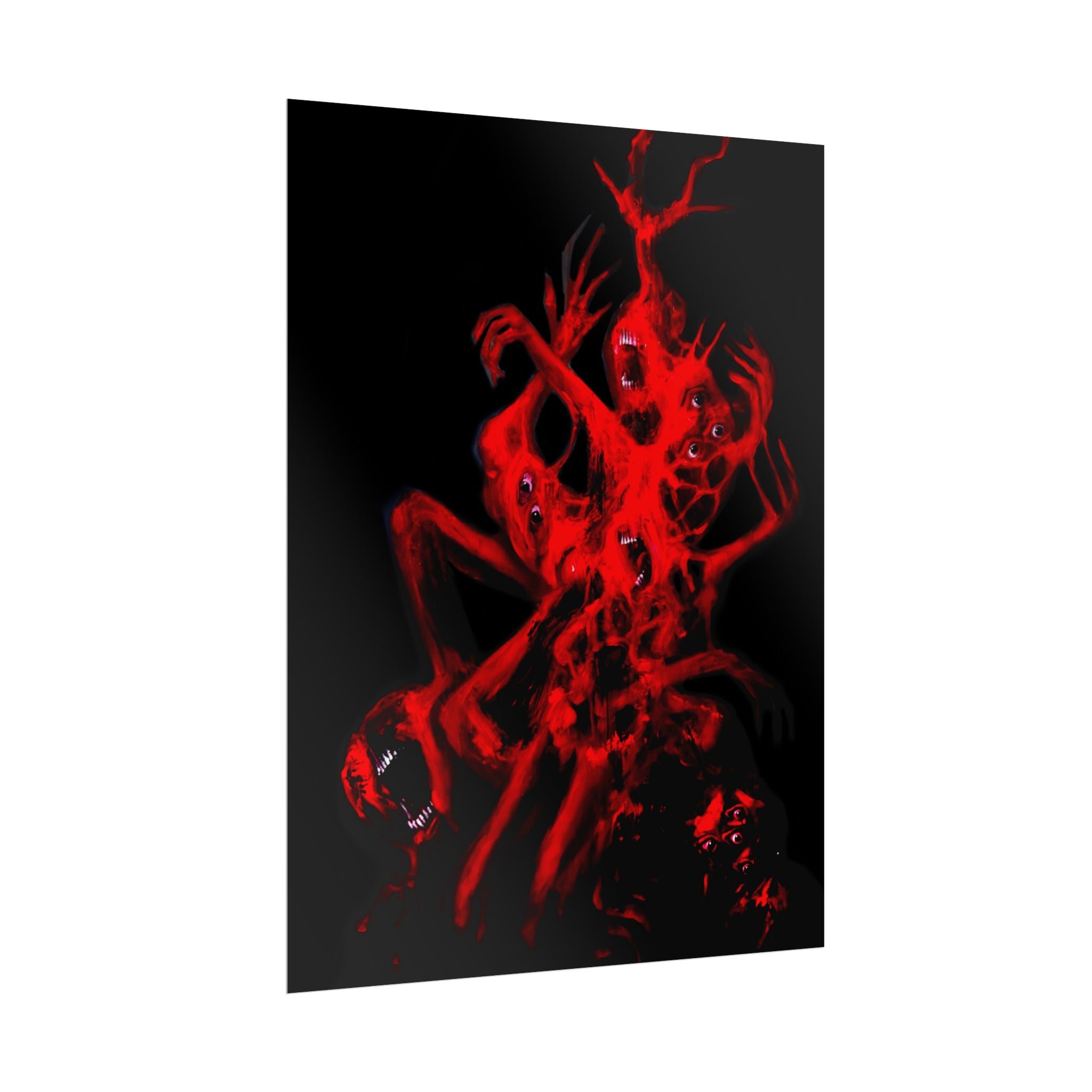 Rapists, murderers, and billionaires in hell print
