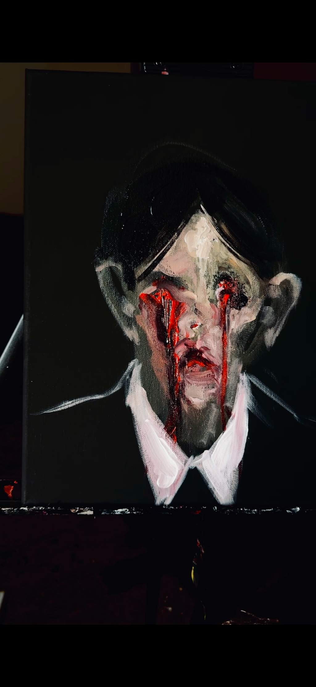 The man whose eyes bled
