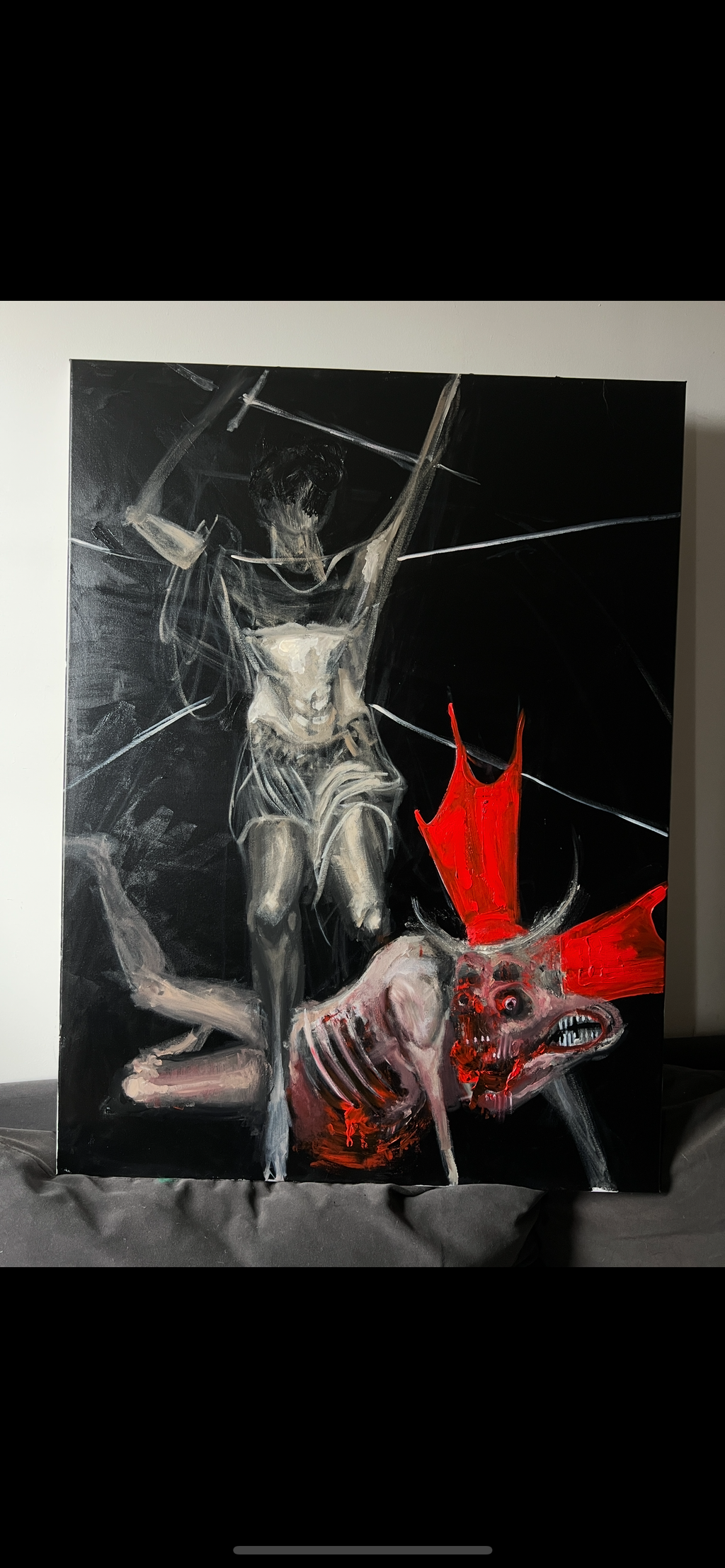 Michael slaying the devil